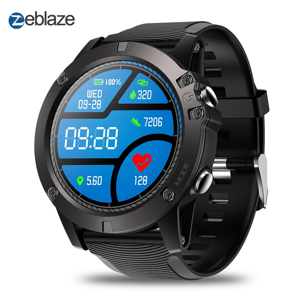 Zeblaze VIBE 3 Pro Smartwatch Color Touch Display Sports Smart IP67 Waterproof Smart Watch Heart Rate Weather Remote Music