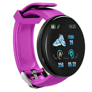 Smart Watch Men D18 Heart Rate Monitor Blood Pressure Smartwatch Women Waterproof Sport Fitness Tracker Watch PK D13 Dropshiping